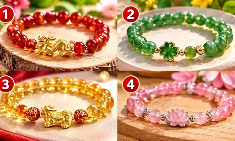 Chọn 1 chiếc lắc tay bạn ấn tượng để xem điều gì sẽ giúp bạn giàu sang