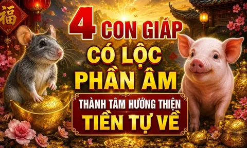 4 con giáp có Lộc phần Âm, thành tâm hướng thiện Tiền tự về