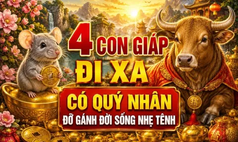 4 con giáp đi xa có Quý Nhân đỡ gánh đời sống nhẹ tênh