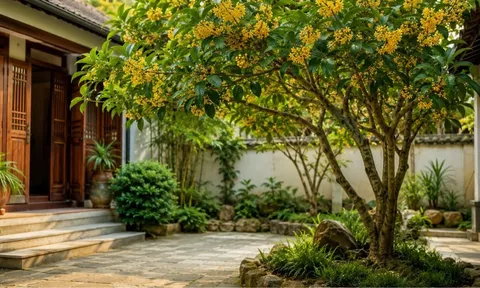 Người xưa nói: Trồng cây mộc hương đúng vị trí này, gia đình êm ấm, con cháu hưởng phước
