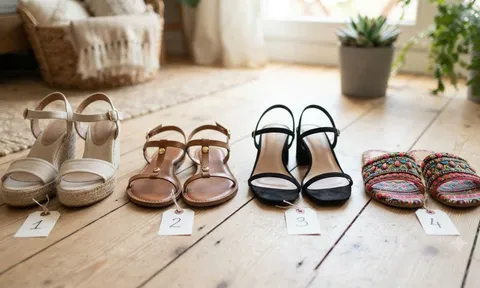 Trắc nghiệm: Chọn 1 đôi dép xăng đan bạn thích nhất
