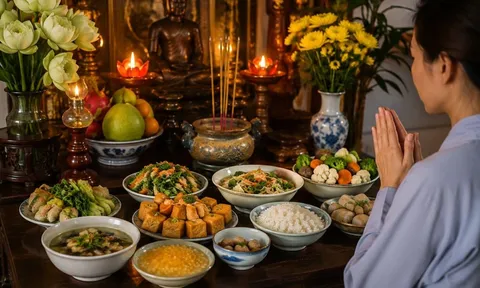 Vì sao tháng 7 âm lịch, nhiều người lại thường ăn chay, cúng lễ đồ chay?