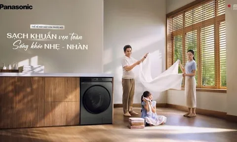 Panasonic tiếp tục khẳng định cam kết chăm sóc sức khỏe toàn diện với thế hệ máy giặt mới