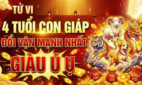 15 đến 16/8 có 3 con giáp thu Tiền hái bạc đầy tay