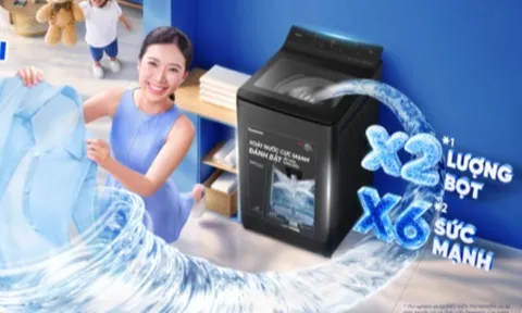 Panasonic tiếp tục khẳng định cam kết chăm sóc sức khỏe toàn diện với thế hệ máy giặt mới