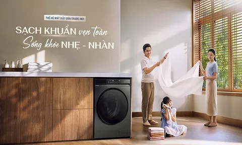 Panasonic tiếp tục khẳng định cam kết chăm sóc sức khỏe toàn diện với thế hệ máy giặt mới