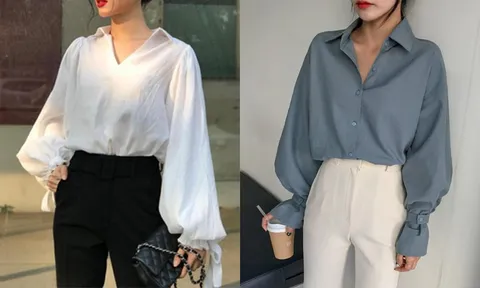 Bí quyết kéo dài đôi chân, nâng tầm phong cách công sở với sơ mi dáng lửng