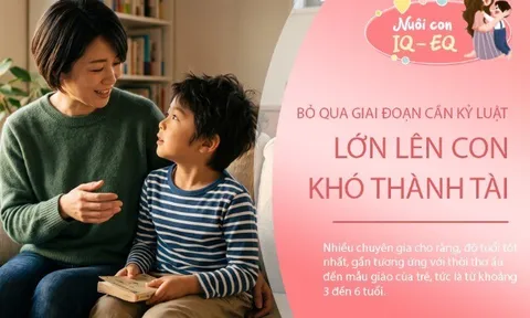 Muốn con lớn lên tự giác, cha mẹ nhất định phải rèn 3 điều từ tuổi mầm non