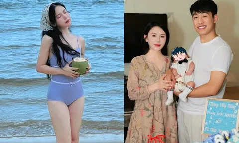 Búp bê Tuyên Quang quá xinh khiến sao nam VTV si mê "lái máy bay", U35 sinh xong vẫn trẻ như học sinh cấp 3