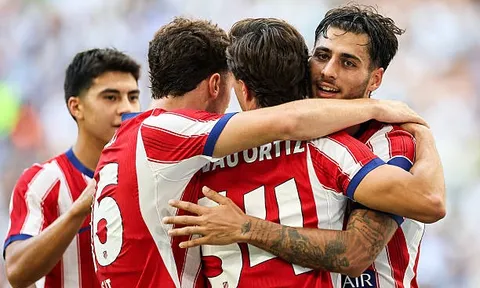 Sai lầm hàng thủ khiến Marseille thua ngược Atletico Madrid
