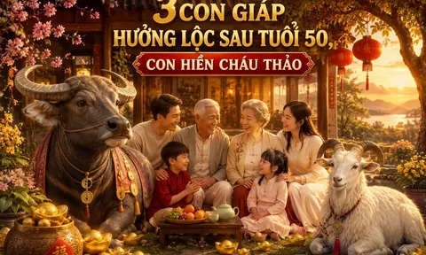 3 con giáp Hưởng Lộc sau tuổi 50, con hiền cháu thảo