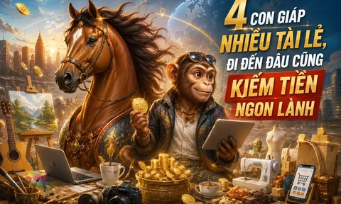 4 con giáp nhiều tài lẻ, đi đến đâu cũng kiếm Tiền ngon lành