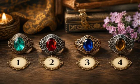 Chọn 1 chiếc nhẫn cổ để xem vận khí quanh bạn đang thế nào