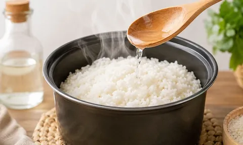 Vì sao nhiều người thêm thìa giấm vào nấu cơm?