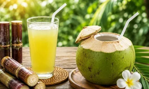 Người uống nước mía và nước dừa ai sẽ khỏe mạnh hơn, loại nước tốt thì nhiều người đang dùng sai cách?