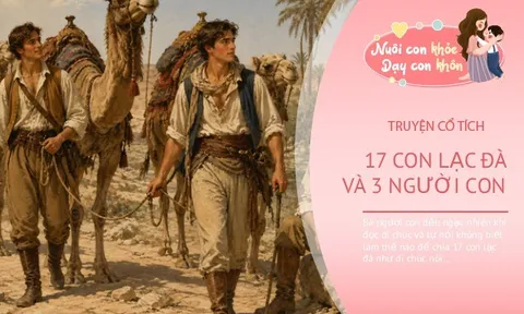 Truyện cổ tích: 17 con lạc đà và 3 người con