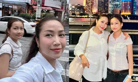 Con gái có tài năng hiếm của Ốc Thanh Vân nay trổ mã cao ráo xinh đẹp, giỏi giang làm trợ lý phụ mẹ làm việc