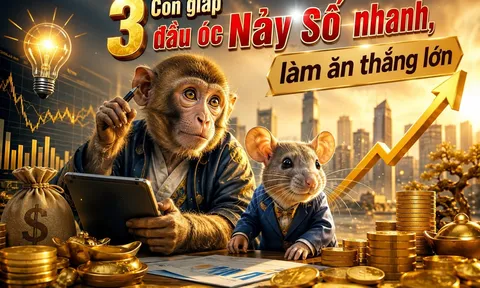 3 con giáp đầu óc Nảy Số nhanh, làm ăn thắng lớn