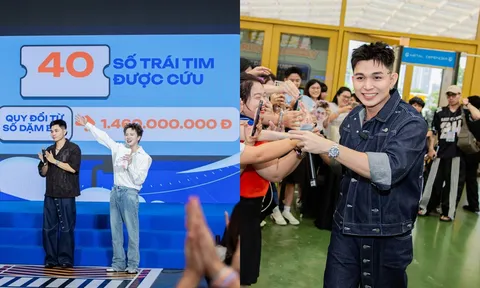 Jun Phạm cùng các fan quyên góp gần 1,5 tỷ đồng hỗ trợ phẫu thuật tim cho các bệnh nhi