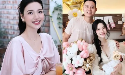 Nữ diễn viên VTV hạ sinh con gái 3,2 kg được chồng “thưởng nóng”, nhan sắc hậu “vượt cạn” căng tràn sức sống