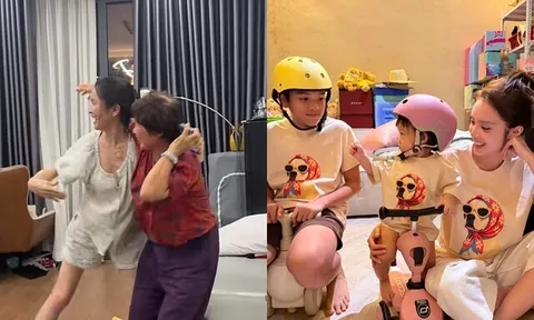 Sao Việt 24h: Chu Thanh Huyền ôm chầm mẹ chồng mừng Quang Hải kiến tạo; Quỳnh Lương có những ngày "không làm chủ được cảm xúc"