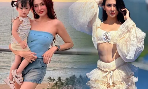 Mỹ nhân Việt diện bikini khoe dáng "gái một con" cực phẩm, thực đơn siết cân khiến chị em mê mẩn học theo