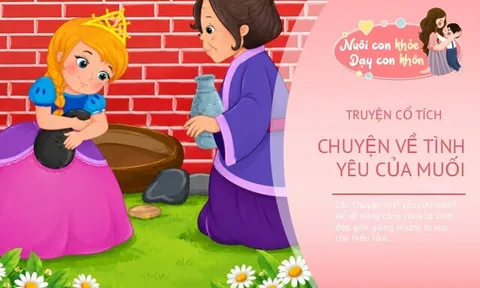 Truyện cổ tích: Tình yêu của muối