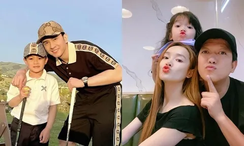 Sao Việt cưng chiều con trước năm học mới: Quý tử Đan Trường đi đánh golf, ái nữ Trường Giang "tân trang nhan sắc"