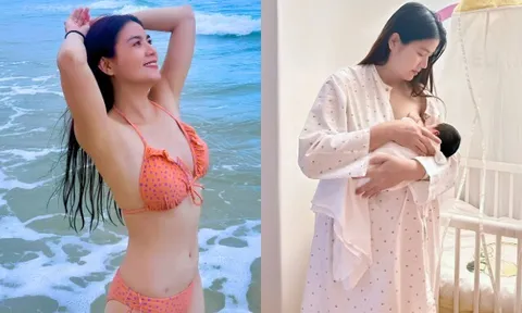 Mỹ nhân An Giang có bầu sau khi "phim giả tình thật" với bạn diễn, đẻ xong trẻ đẹp nuột nà, ở cơ ngơi 5 tầng