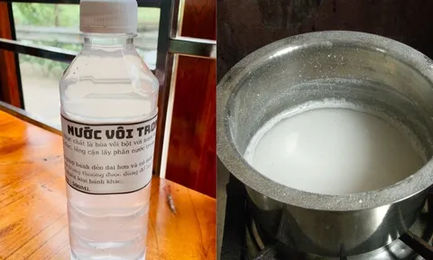 Dùng nước vôi trong để nấu ăn có an toàn không?