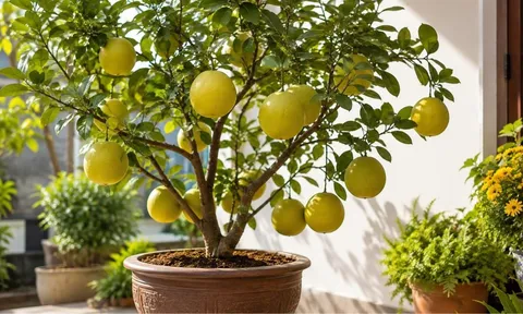 Trồng cây bưởi phong thủy trong chậu: Làm đúng cách để cây sai quả, thu hút sinh khí vào nhà
