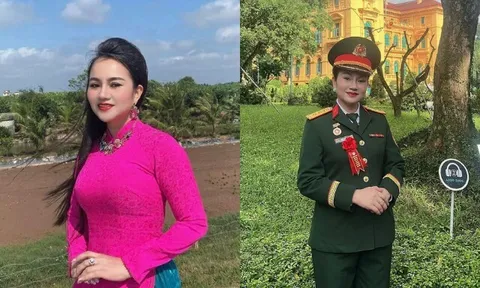 Cô thợ may nay là NSND xinh đẹp mang hàm Thượng tá, sống hạnh phúc bên chồng làm cùng ngành