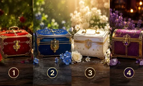 Chọn 1 trong 4 chiếc hộp bí mật: Con đường sắp tới mang đến bất ngờ gì cho bạn?