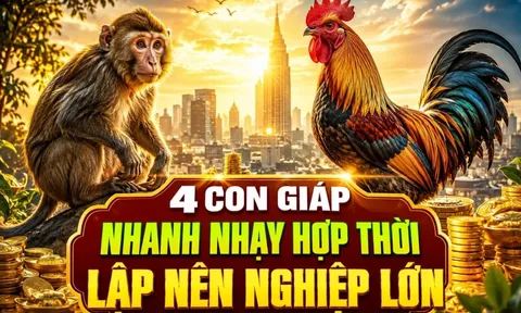 4 con giáp Nhanh Nhạy hợp thời, lập nên nghiệp lớn