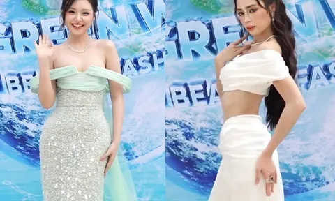 Á hậu Khánh Như ngày càng gợi cảm, Hoa hậu Emoura Phạm khoe eo nhỏ xíu