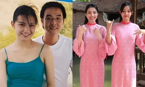 Hoa hậu Thùy Lâm đẹp không tuổi bên chồng Tiến sĩ sau gần 20 năm gắn bó: Hôn nhân viên mãn, có 2 con cao lớn