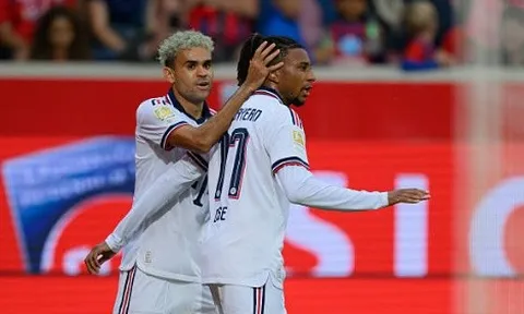 Diaz ghi dấu ấn, Bayern giành chiến thắng trong trận cầu 6 bàn
