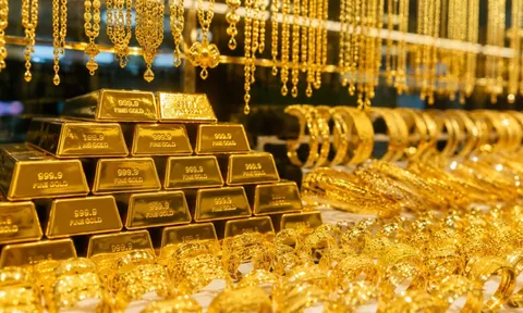 Bảng giá vàng 9999 24K 18K SJC DOJI PNJ hôm nay 19/8/2026