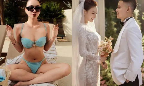 Mỹ nhân VTV lấy Thạc sĩ mặc váy cưới 200 triệu, làm mẹ bỉm sữa thảnh thơi trong cơ ngơi ở "khu đất vàng" Hà Nội