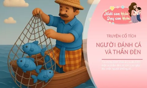 Truyện cổ tích: Người đánh cá và Thần đèn