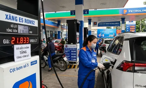 Giá xăng dầu hôm nay 20/8: Xăng đồng loạt tăng, dầu diesel tăng hơn 1.300 đồng/lít