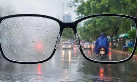 Mẹo chống mờ kính mắt ngày mưa gió: Làm đúng cách, nhìn rõ hơn khi ra đường