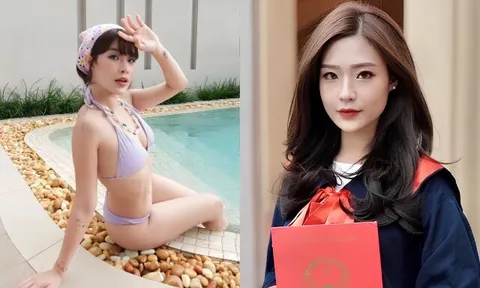Hot girl THPT quá xinh được nam nhạc sĩ Việt lấy cảm hứng viết nhạc, sinh 2 con giờ khoe dáng nõn nà đẹp mê