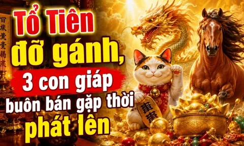 Tổ Tiên đỡ gánh, 3 con giáp buôn bán gặp thời phát lên