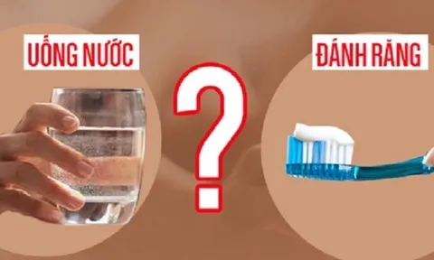 Nên bắt đầu ngày mới bằng việc đánh răng hay uống nước? Điều ai cũng nghĩ bẩn nhưng lại có lợi cho sức khỏe