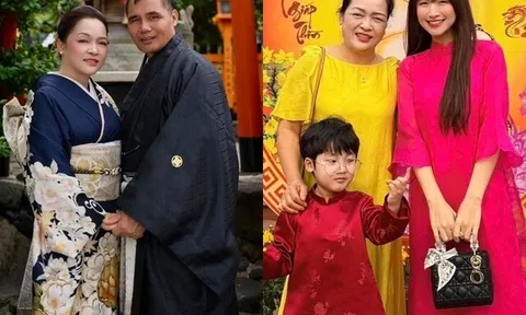 Bố mẹ Hòa Minzy mỗi năm được con gái cho đi du lịch một nước, ở tuổi ngoài 60 tình cảm tại Nhật Bản