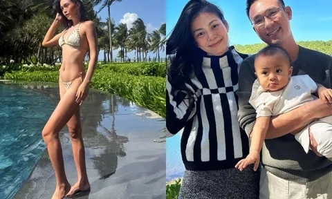 Mỹ nhân từng sống cảnh 7 người ở trong căn nhà cấp 4 chật chội, nay diện bikini nóng bỏng, khoe chân 1m1