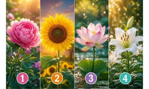Chọn 1 bông hoa nở để xem bạn có thực sự sống được với đam mê của mình