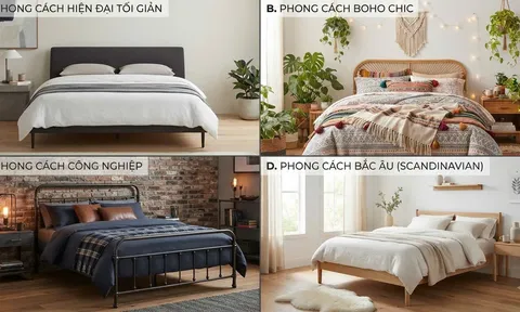 Trắc nghiệm: Chọn 1 chiếc giường bạn thích nhất