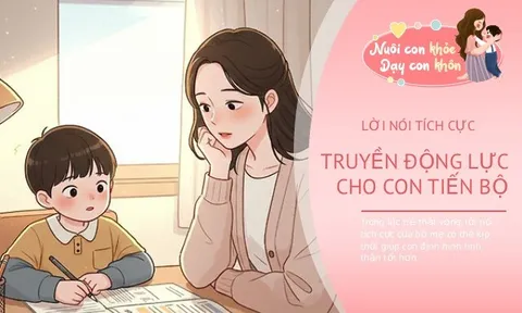 Trẻ buồn vì điểm thấp, bố mẹ từng là học sinh giỏi nói 4 câu giúp con lấy lại động lực